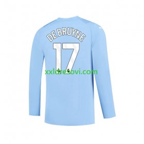 Manchester City Kevin De Bruyne 17 Domaći Nogometni Dres 2023-2024 Dugim Rukavima